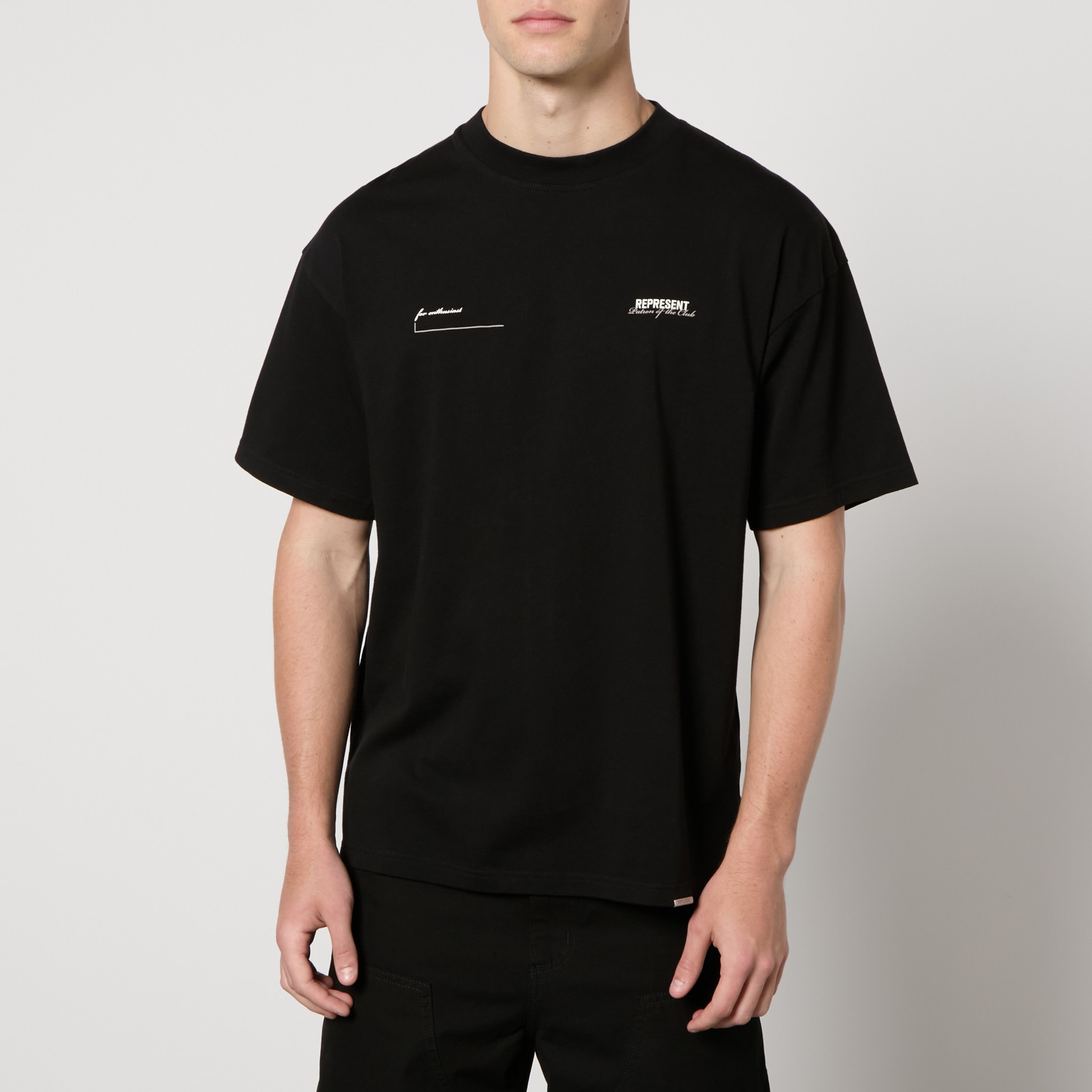 REPRESENT Patron Of The Club Cotton-Jersey T-Shirt - M | Coggles | Coggles (Global)