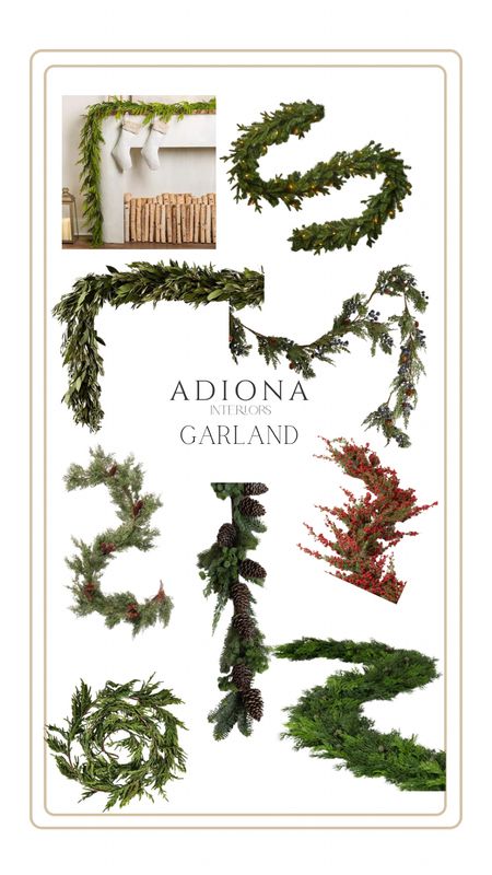 Gorgeous holiday garland 

#LTKSeasonal #LTKHolidaySale #LTKhome