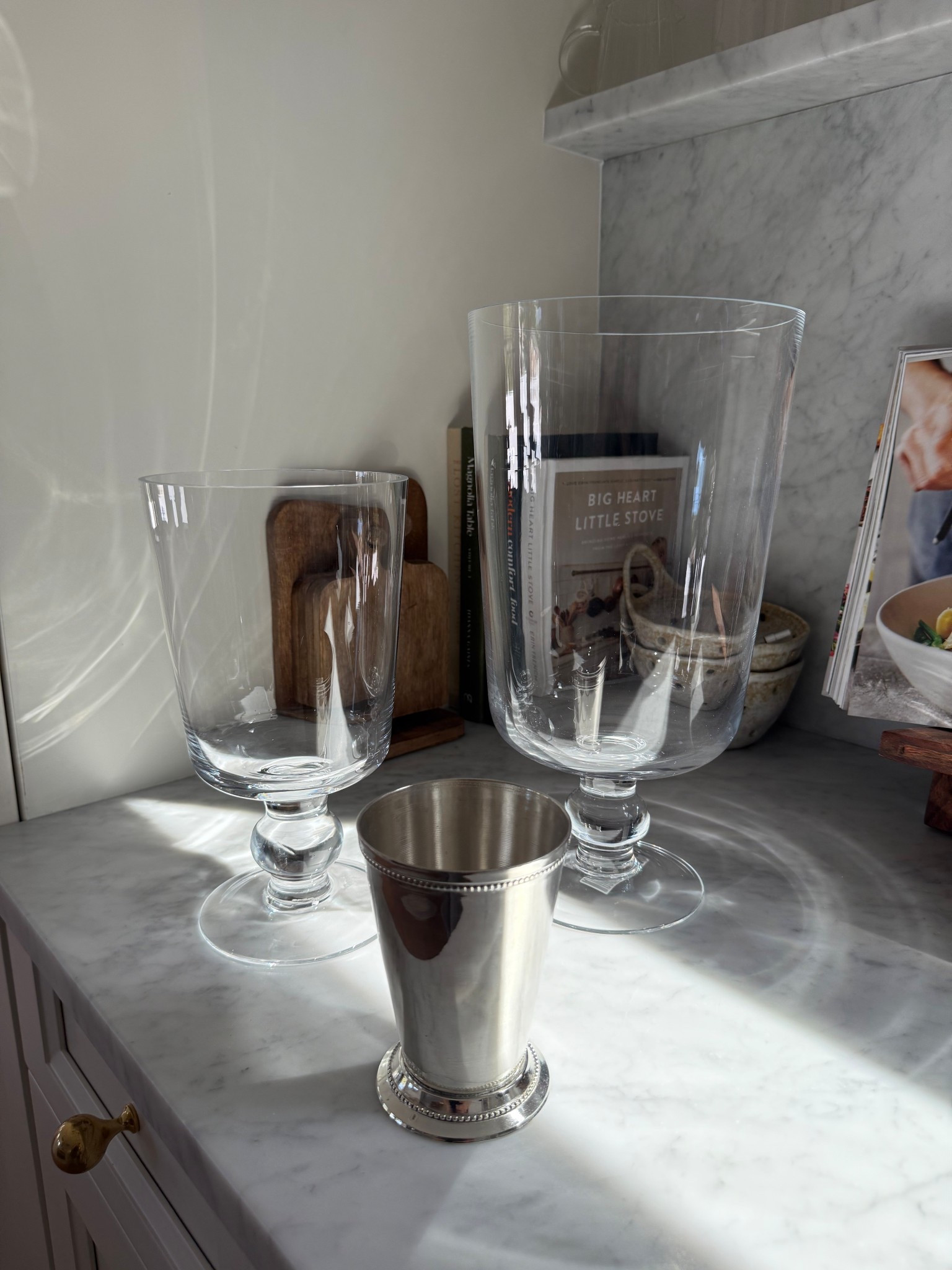 Vintage inspired vase and glass
Hurricane candle holders! 

#LTKSaleAlert #LTKStyleTip #LTKHome