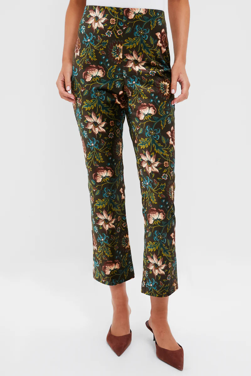 Hazel Moonflower Velvet Ashford Pants | Tuckernuck (US)