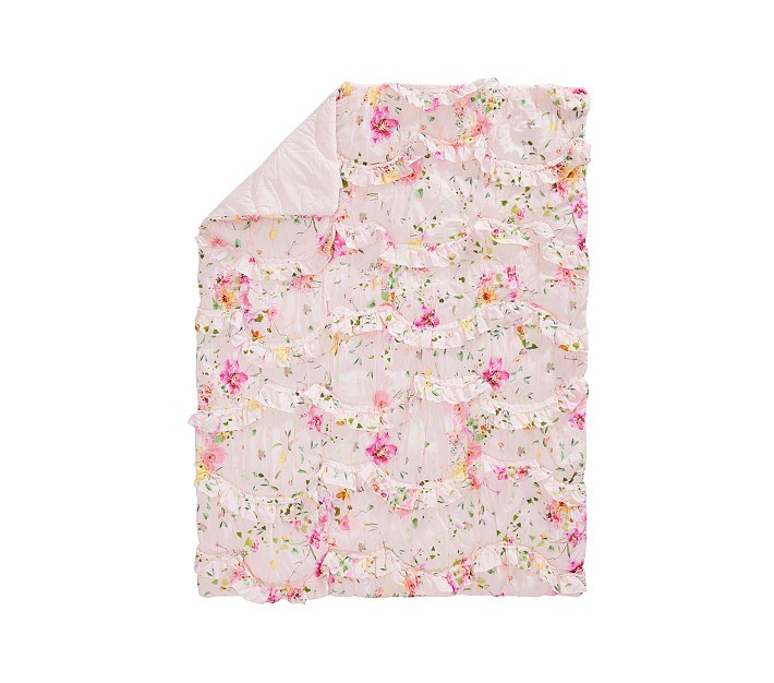 Monique Lhuillier Jolie Baby Quilt | Pottery Barn Kids