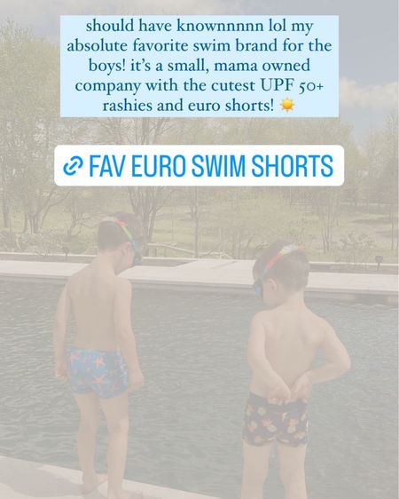 swim shorts 

#LTKswim #LTKSeasonal #LTKkids