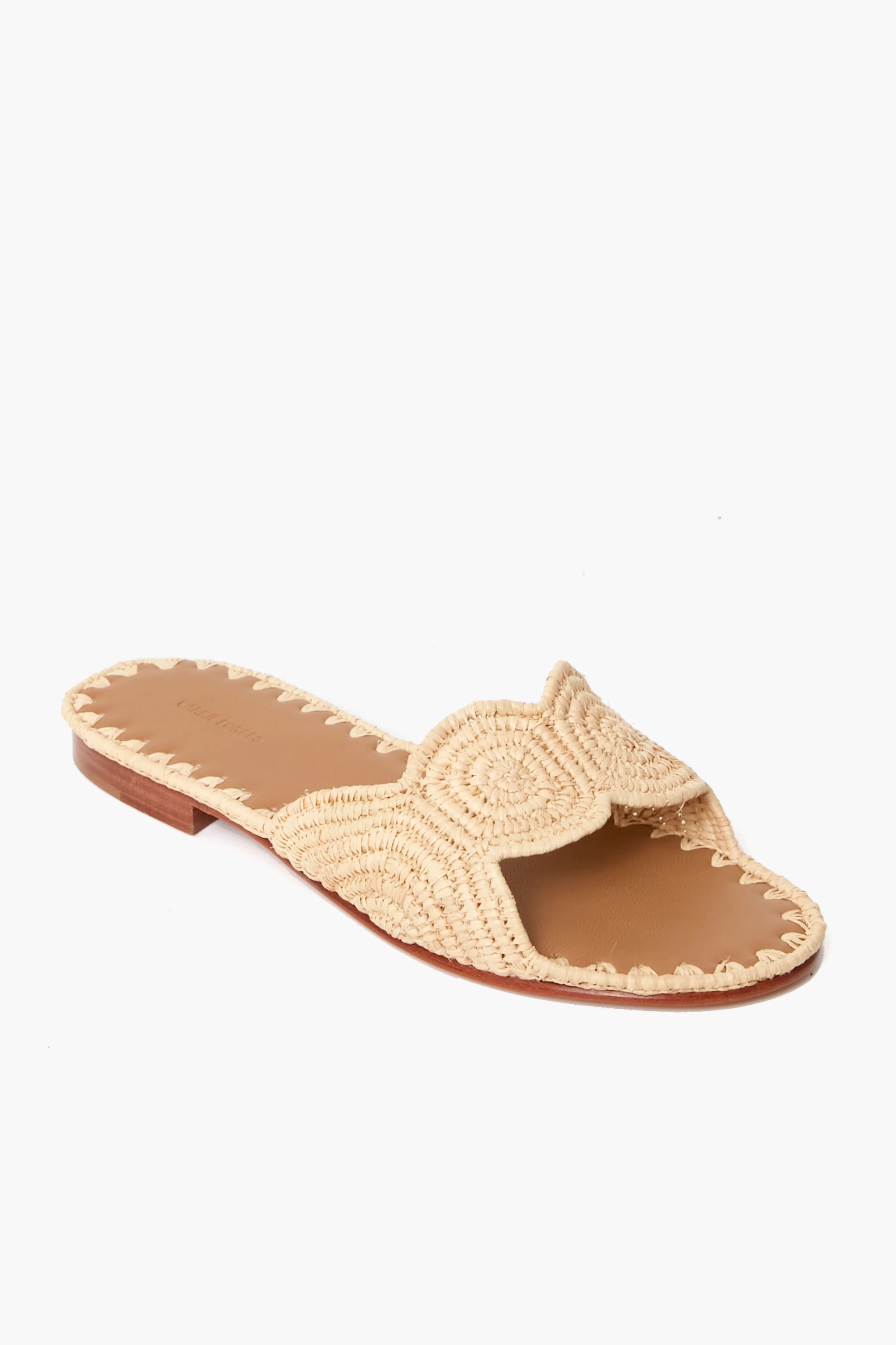Natural Raffia Naima Sandals 
                Carrie Forbes | Tuckernuck (US)