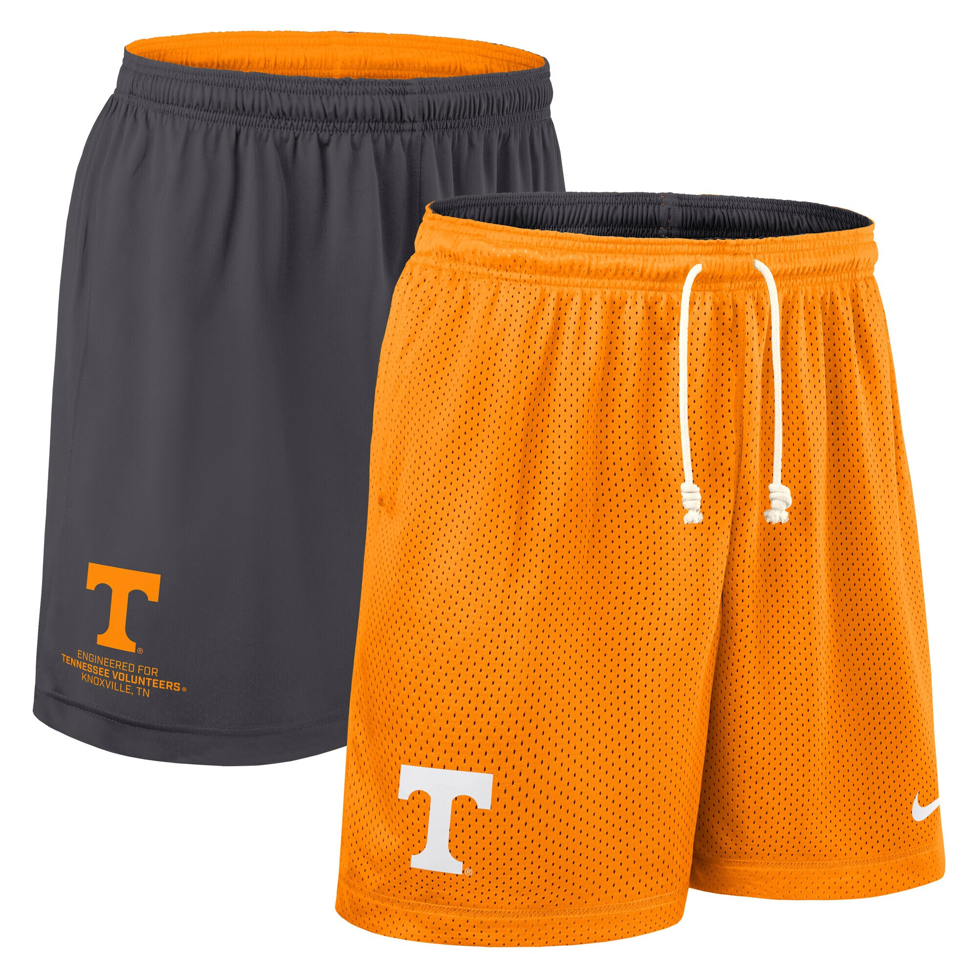 Tennessee Volunteers Nike 2025 Sideline Reversible Dri-FIT Shorts - Tennessee Orange/Charcoal | Fanatics