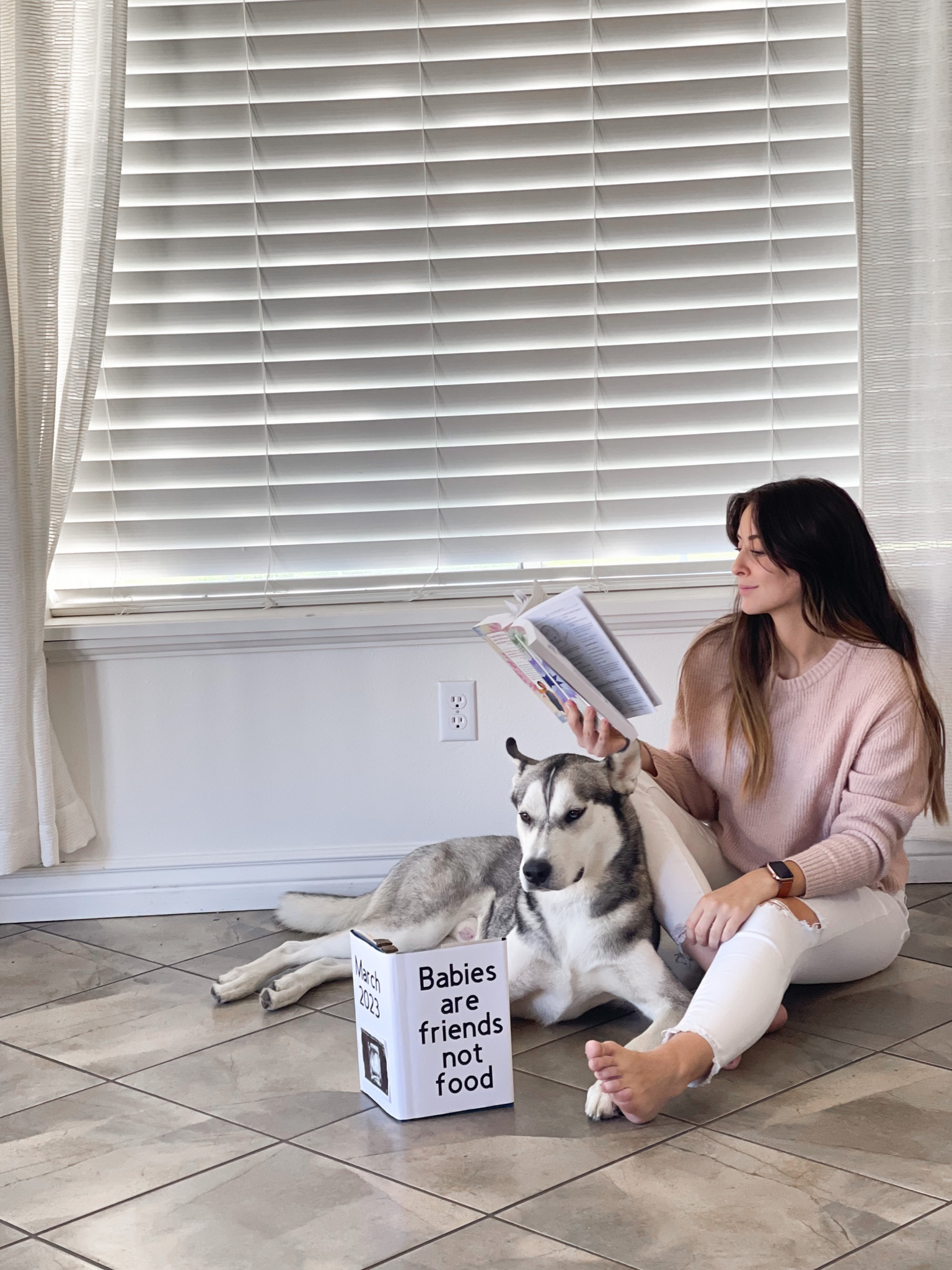 We were both having a blast learning this morning 😅 I can’t even believe that Baby girl will be here in less than 4 months!!! 

#LTKworkwear #LTKbaby #LTKbump