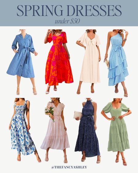 Spring dresses under $50

#LTKSeasonal #LTKfindsunder50 #LTKstyletip