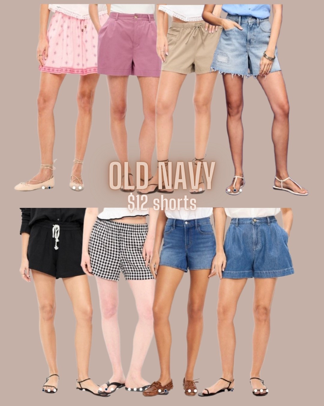 Sale ends today

Old navy
Denim shorts
Chino shorts
Linen blend shorts
Gauze shorts
Skort