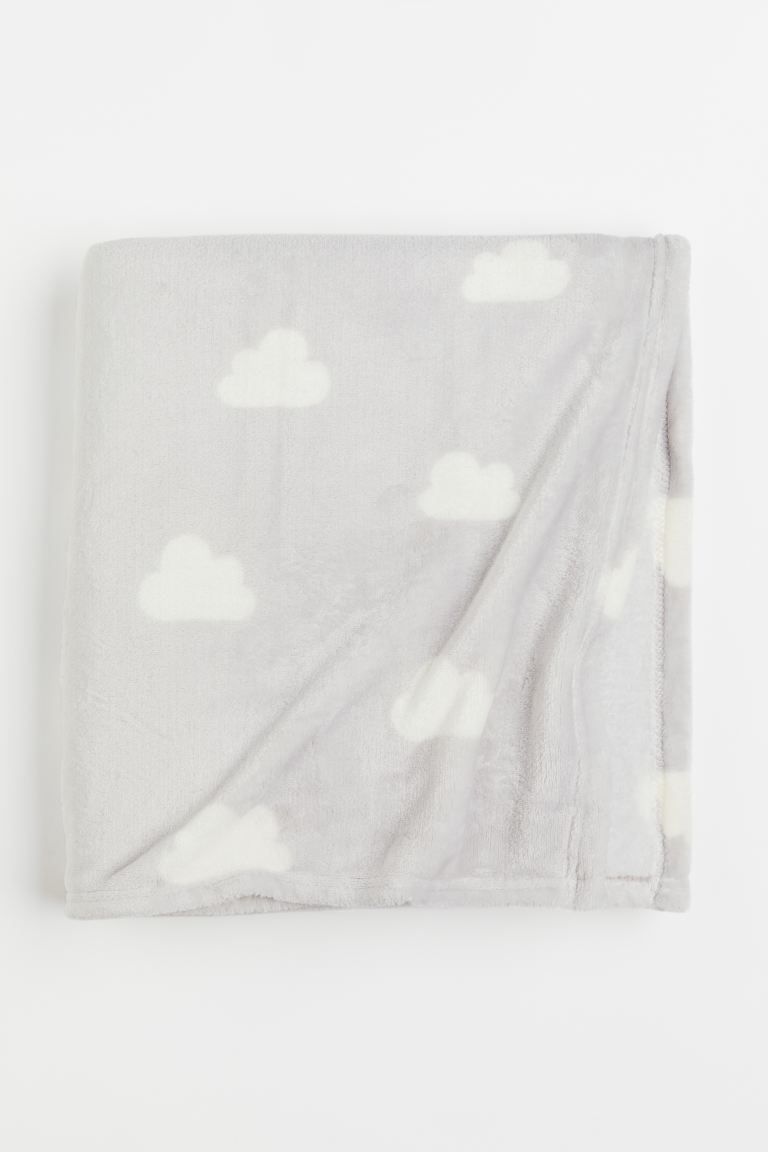 Patterned Fleece Throw | H&M (US)
