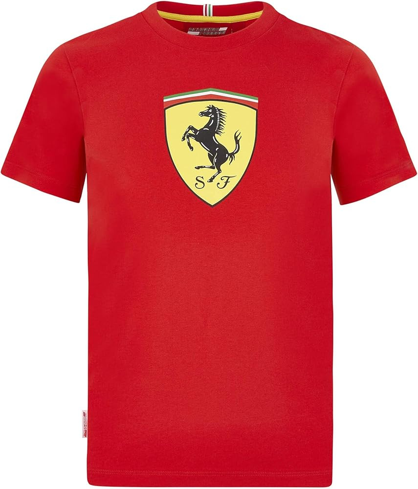 Ferrari Kids Black Shield Tee Shirt | Amazon (US)