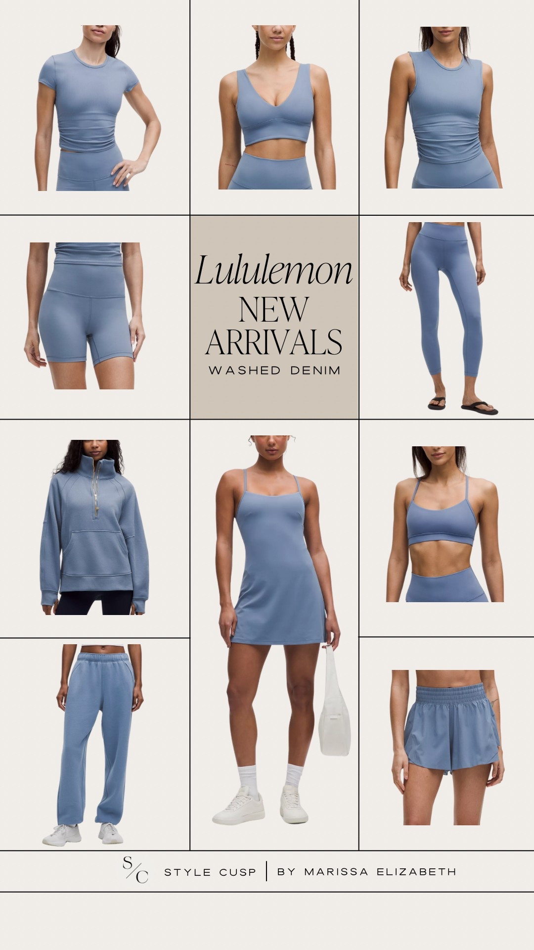 Lululemon New Arrivals | Washed Denim 🌊 loving this color for Spring & Summer!

New Lulu, new activewear, gift for her, athleisure, weekend fit, Pilates outfit, yoga fit, workout, gym fit



#LTKActive #LTKFindsUnder100