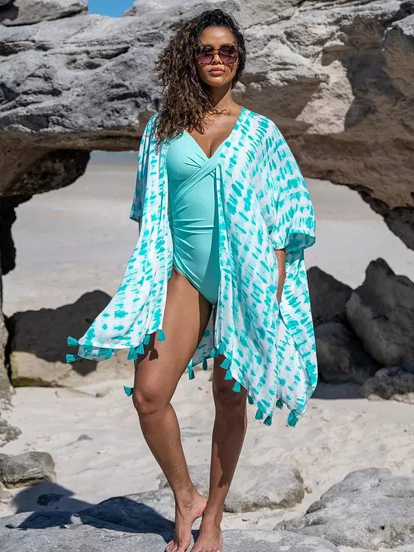 Pour Moi Woven Tassel Kimono | Very (UK)