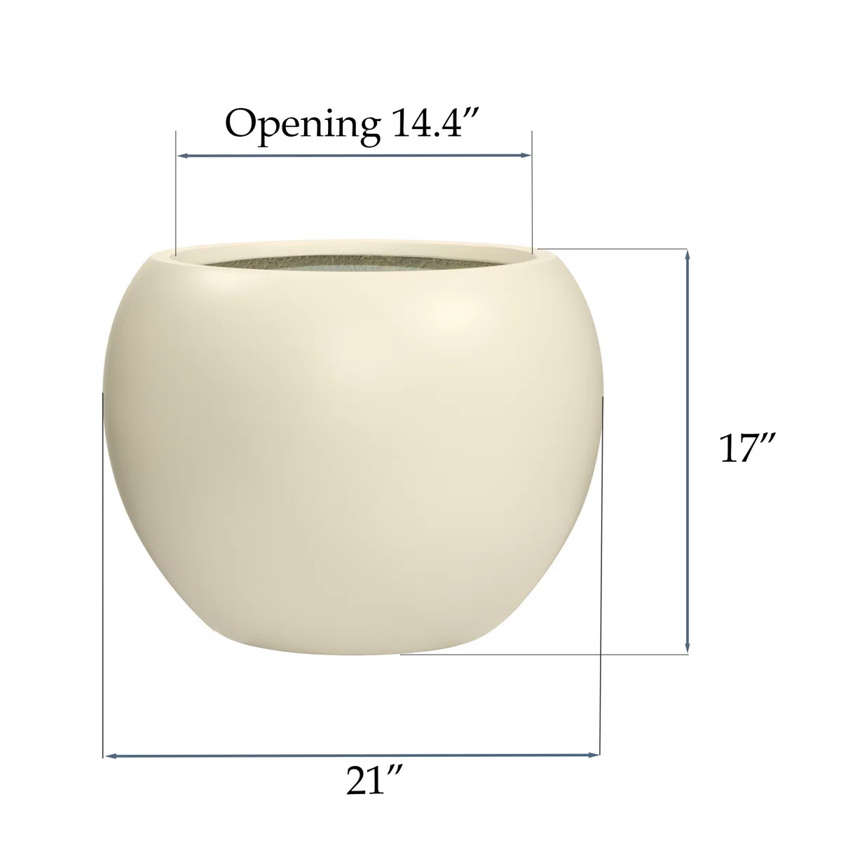 Dorlis Fiberstone Pot Planter | Wayfair North America