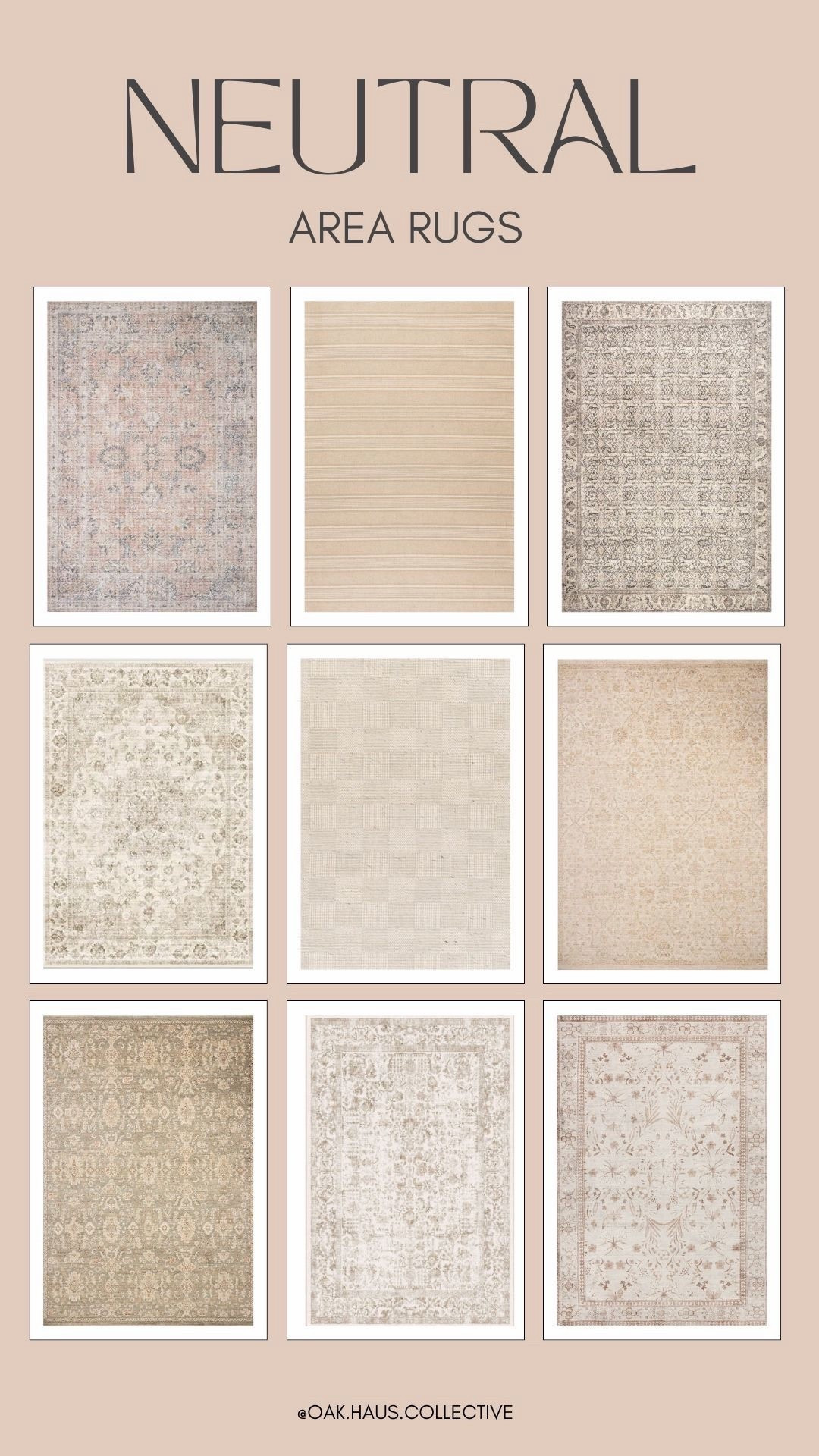 Neutral Area Rugs #arearugs #rugs #homedecor #interiordesign #neutral 



#LTKHome #LTKmomlife