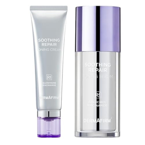 Dermafirm Soothing Repair Toning Cream & Serum Set – Korean Skincare for Acne, Wrinkles, and Radiant Skin | Amazon (US)
