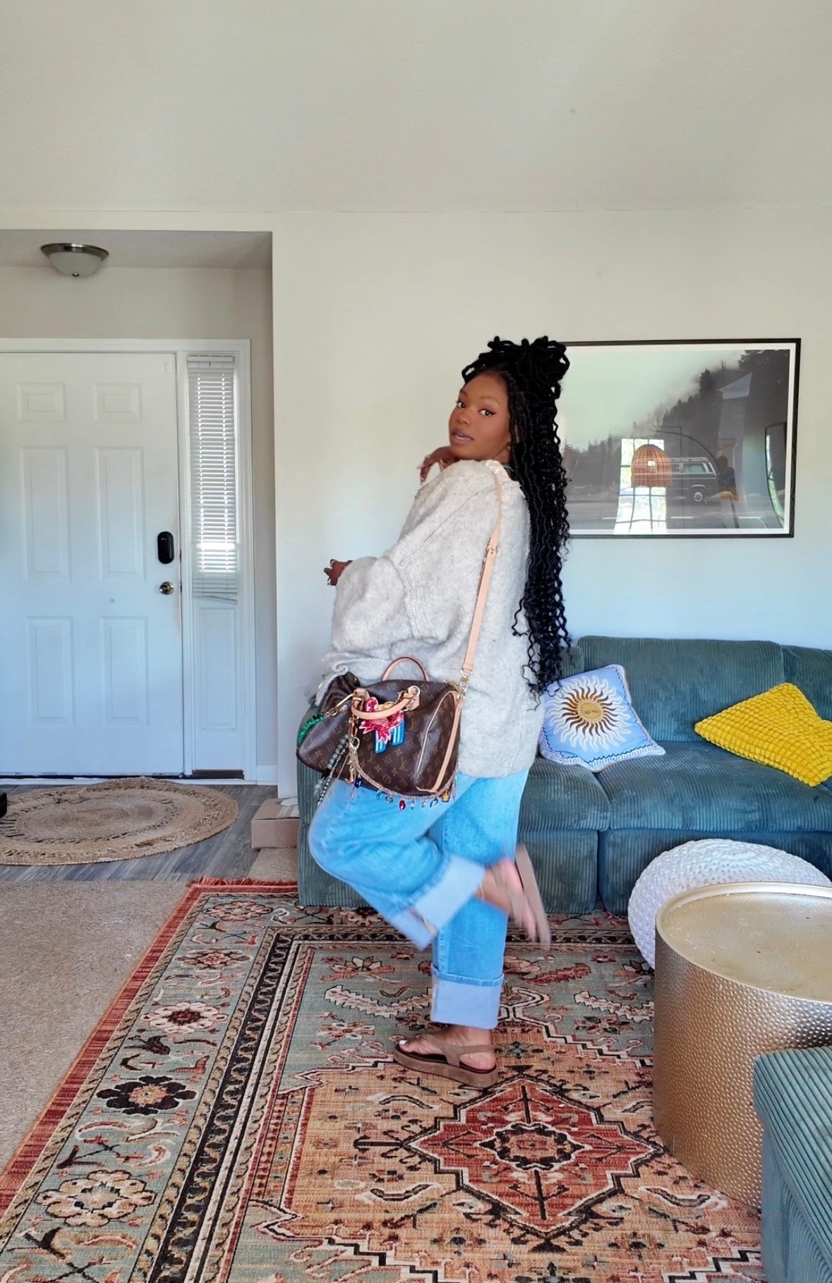 Sunday!
Jeans: 28
Top: Small
Cardigan: 10

#LTKootd #LTKdayinmylife #LTKgrwm