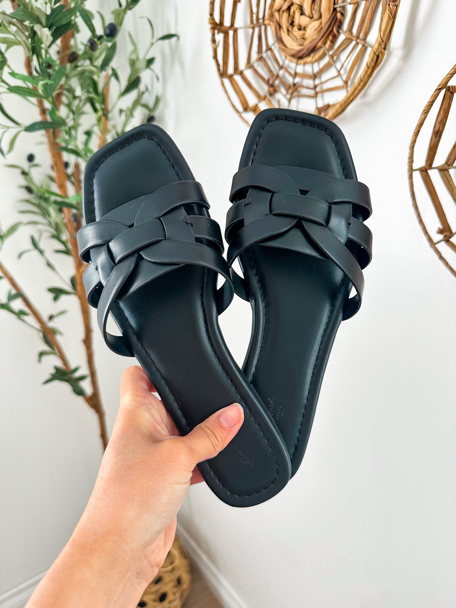 The comfiest most sleek black sandals for the summer! Tts target 

#LTKShoeCrush #LTKFindsUnder50 #LTKStyleTip