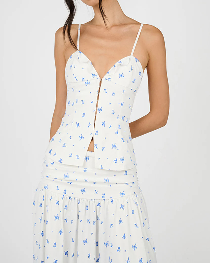 Ruffle Corset Top | We Wore What