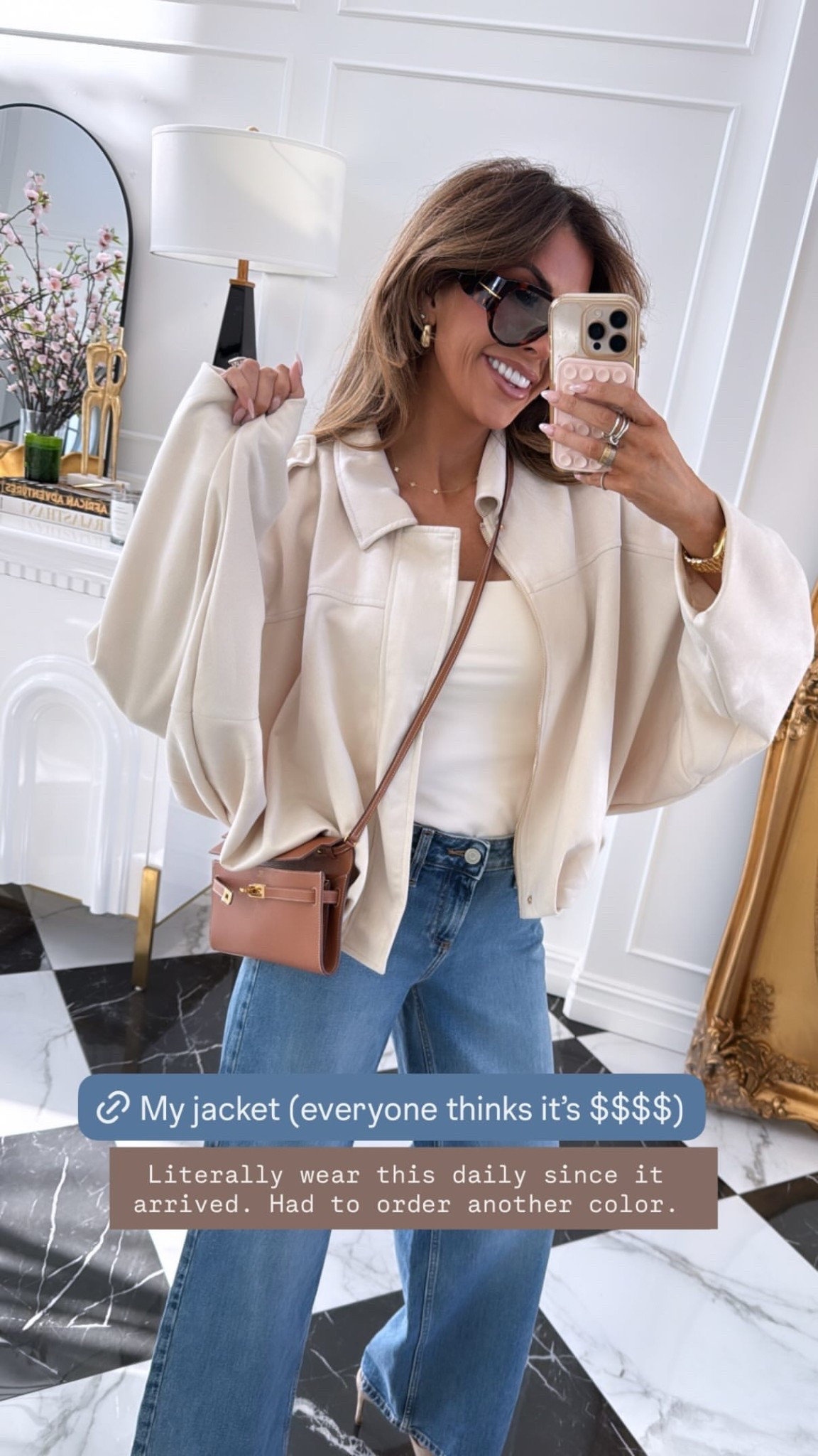 Everyone thinks my jacket is $$$! Literally wear this daily since it arrived. Had to order another color 😍

Amazon finds, Amazon jacket, summer outfit idea, Emily Ann Gemma

#LTKStyleTip #LTKFindsUnder100 #LTKSeasonal