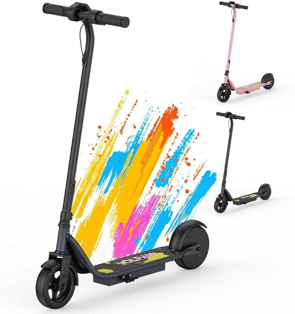 VOLPAM Electric Scooter, 350W/500W Powerful Motor, 8.5"/10" Solid Tires, 19/22Mph, 28/23/21/16 Mi... | Amazon (US)