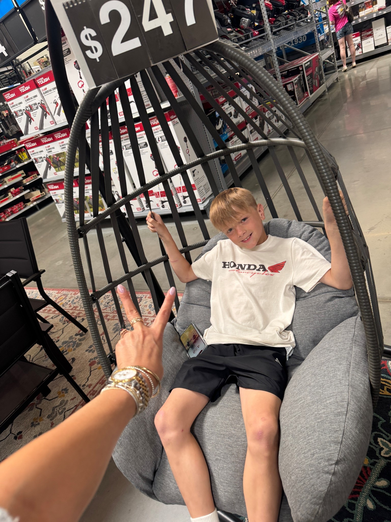 We found this egg chair at Walmart and wanted it so bad! So comfy too 

#LTKFamily #LTKKids #LTKHome