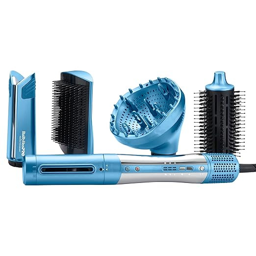 BaBylissPRO StyleSwitch Ionic Multi-Styler, Air Styler and Hair Dryer, Lightweight Hot Air Brush ... | Amazon (US)