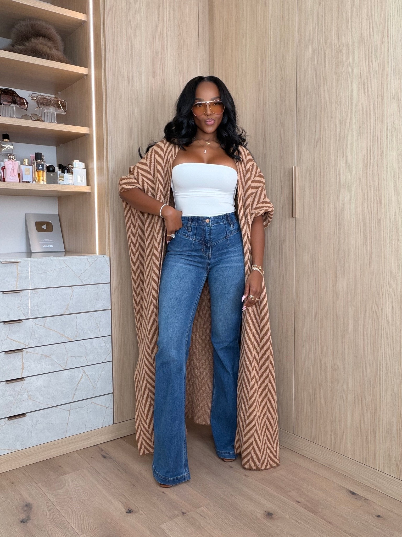 Scroll to shop! ✨ Everything from this look is linked below. 👇🏽    Wearing: Size Small | 5’4” | 140 lbs  📲   Download the FREE LTK app & follow me (@kirasfashionfinds) to shop all my daily finds.  #LTKootd #LTKPetite #LTKU