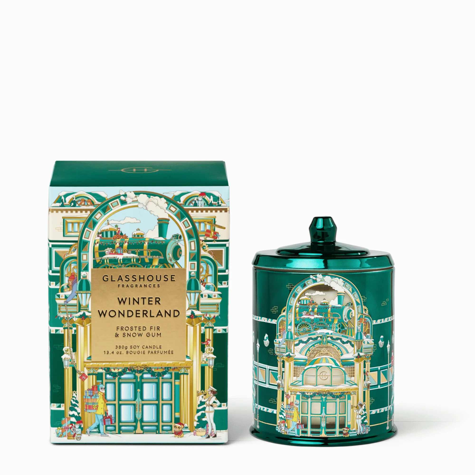 Glasshouse Holiday Winter Wonderland Candle (380 g) #10086970 | Smallflower