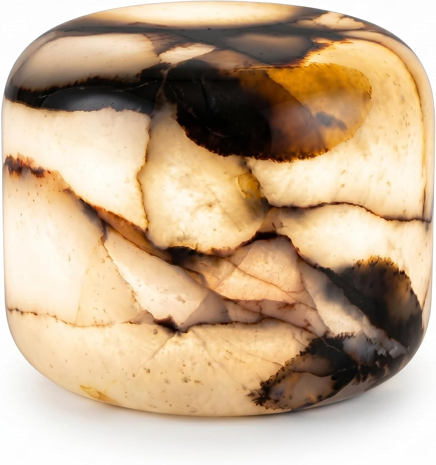 Natural Marble Lamp, Cordless Rechargeable Tap Light | Amazon (US)