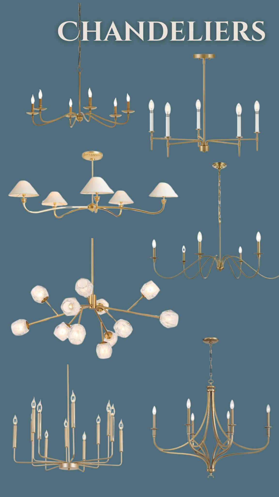 Elegant Gold Chandeliers for a Timeless Home | Shop the Look

Looking for the perfect gold chandelier to elevate your home? These stunning traditional and modern chandeliers blend classic elegance with contemporary design, making them ideal for dining rooms, kitchens, entryways, and living spaces. Whether you love candle-style chandeliers, minimalist silhouettes, or statement-making globes, there’s a style here for every space!

#LTKSaleAlert #LTKHome