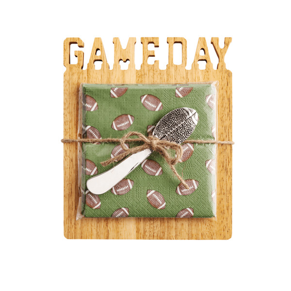 Gameday Board Napkin Set | Mud Pie