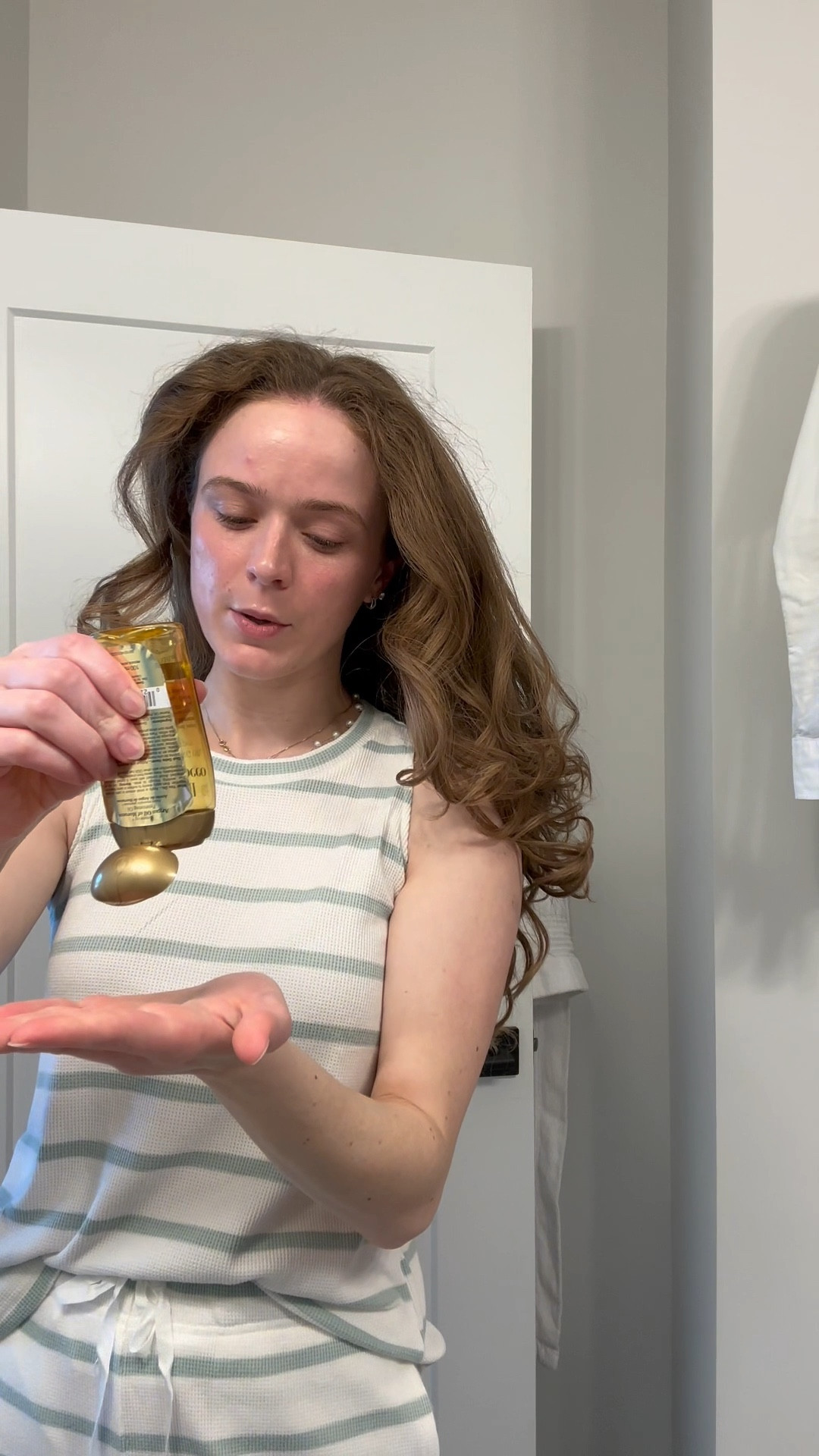 Doing my day 2 hair!! I like to run my Dyson through the parts that have fallen a little flat to give the volume back - it’s not perfect but does the trick between washes!! 

#LTKmorningroutine #LTKBeauty #LTKselfcare