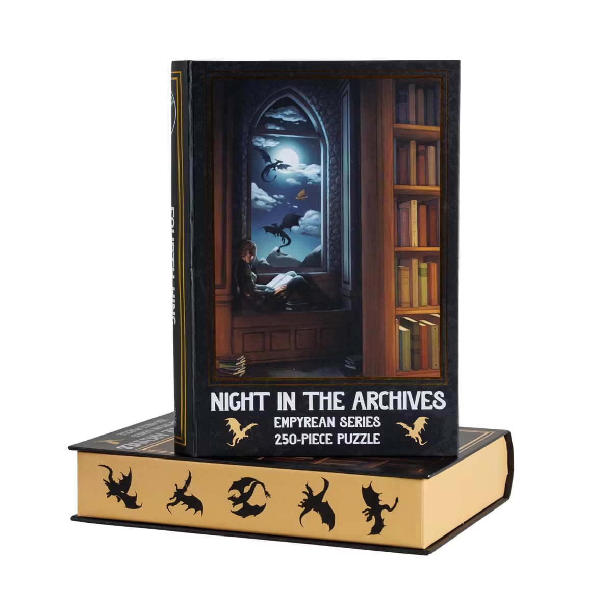 Fourth Wing Night in the Archives Puzzle - 250pc | Target