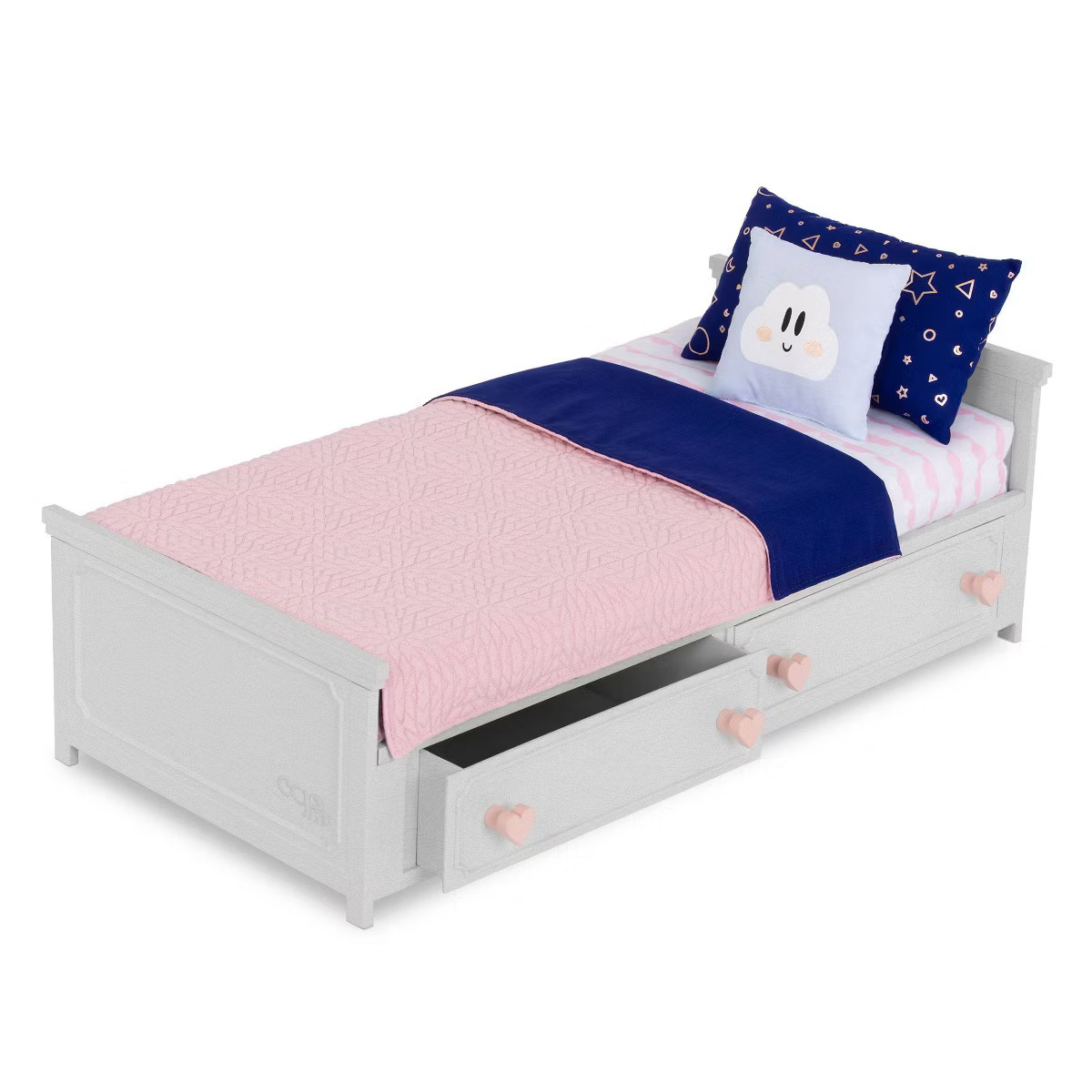 Our Generation Starry Slumbers Platform Bed Furniture Accessory Set for 18" Dolls | Target