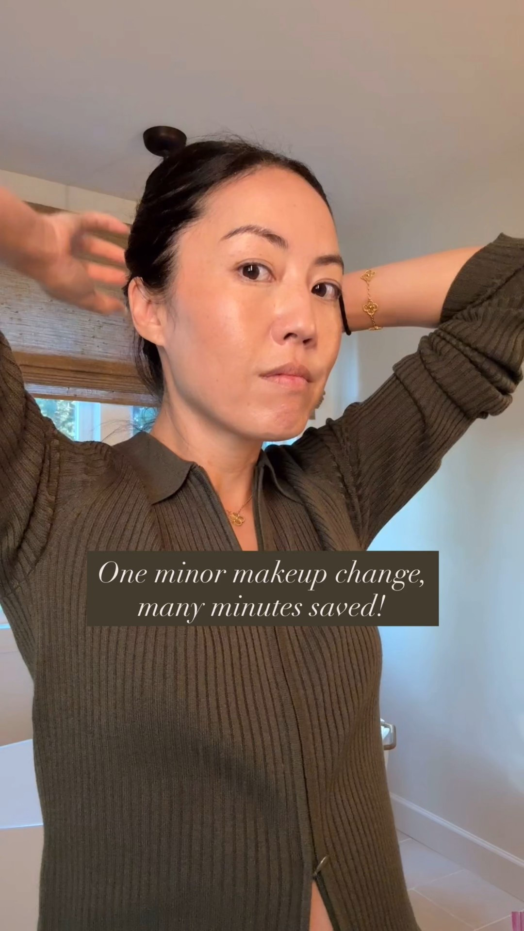  I started using creamy eyeshadow in an attempt to ditch the use of eyeshadow brushes. For some reason, I always felt like I had to work at blending for a long time so that the powder eyeshadow could look its best. Cream-based eyeshadow is 100% the way to go for quick and easy: I just pat, pat, pat and I’m done!

My current routine:

Foundation – I wear 5.1
Concealer – I wear 4.0
Highlight stick – in Brulee (using as contour)
Blush – in Petal
Highlight & Darker eyeshadow – in Peau de Peche (this is a favorite!!! the color is super pigmented and glowy)
Pressed powder – in Creme
Eyebrows – in Taupe
Eyeliner – in Noir
Eyelid primer 
Cream Eyeshadow crayon – in Silk
Darker cream eyeshadow – in Peau de Peche
Mascara – in Black
Lipstick – in Rose
Lip balm - in Garçonne

@nordstrombeauty #NordstromPartner 


Lip Gloss – in Petal

#LTKBeauty #LTKSaleAlert