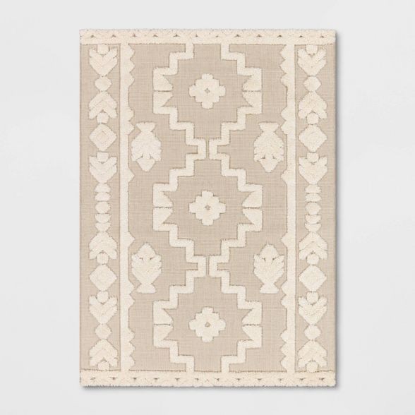 Outdoor Rug Tufted Cream - Opalhouse™ | Target