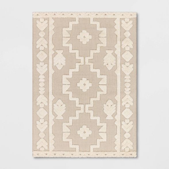 Outdoor Rug Tufted Cream - Opalhouse™ | Target