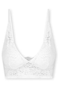 Ivory Lace Bralette | Pink Lily
