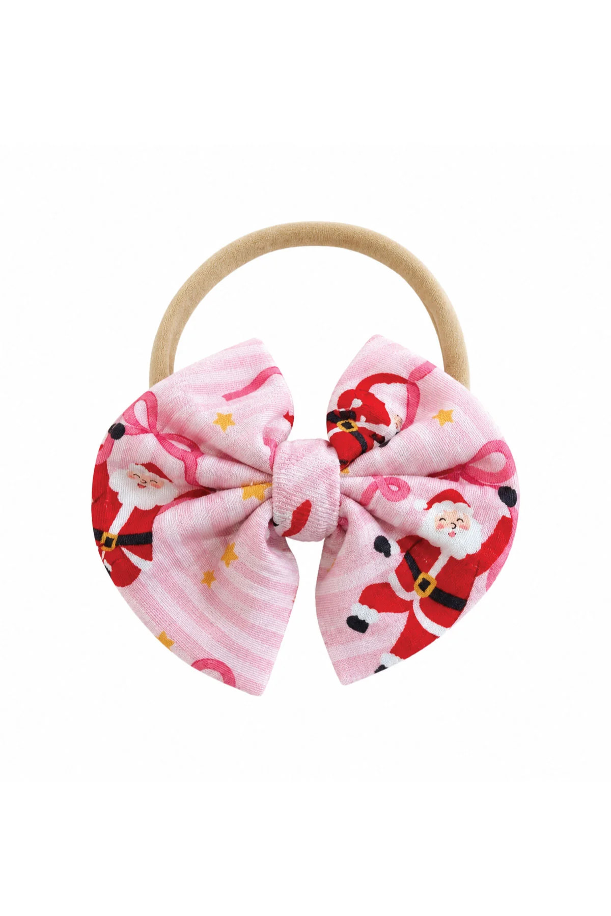Christmas Knit Bow Headband | Jolly Ribbons | Caden Lane