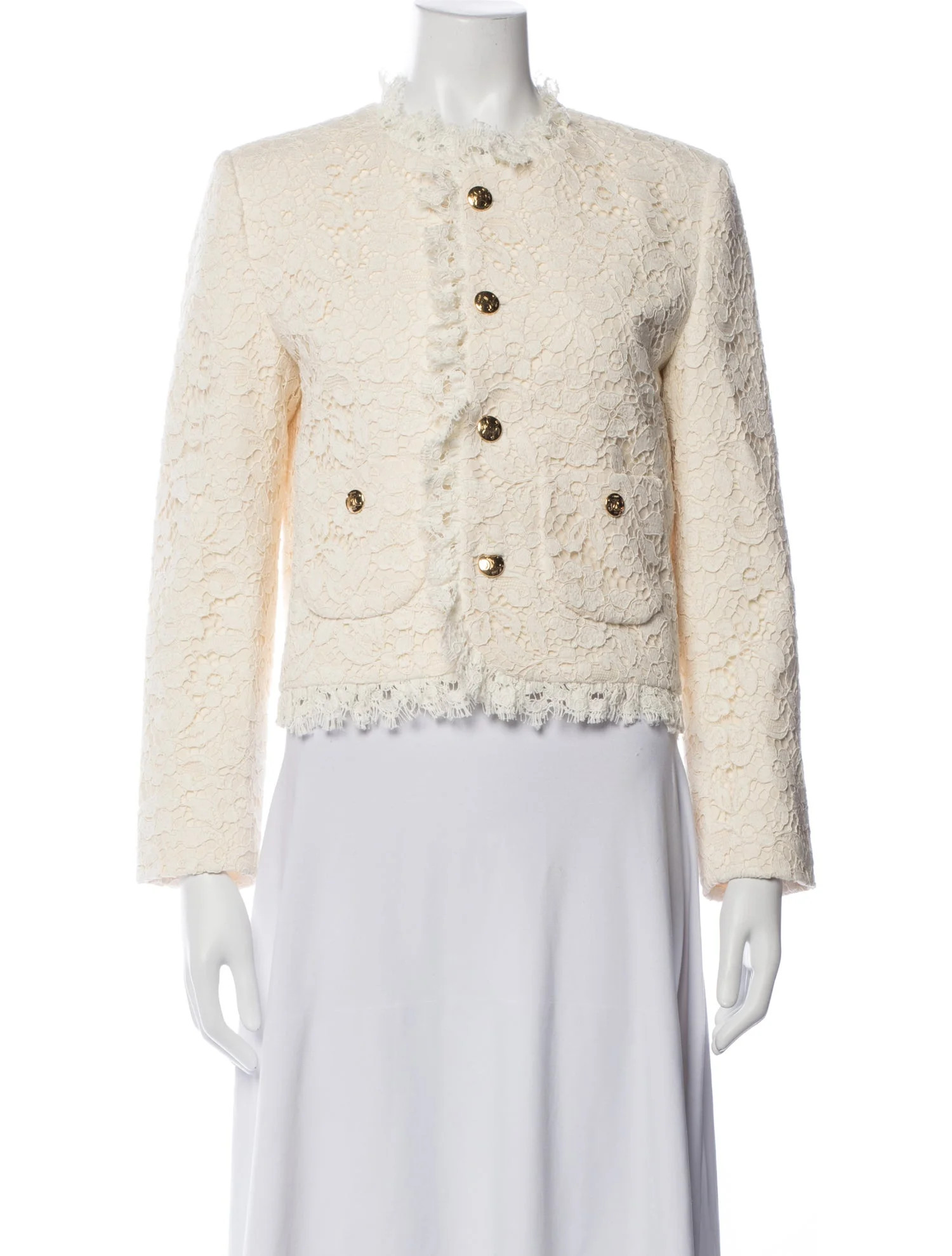 Celine Lace Pattern Jacket | The RealReal
