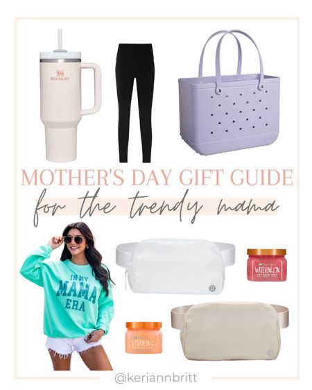Mother’s Day Gift Guide - For The Trendy Mama

Mother’s Day / gifts for mom / mama gifts / Amazon finds / Amazon gifts / gift guides / holiday gifts / gifts for grandma / grandparents gifts / mom presents / Mother’s Day 2023 / latest trends / trendy style / Bogg bag / Stanley cup / pink lily / lululemon/ align pants / belt bag / tree hut / sugar scrub / Amazon finds 

#LTKGiftGuide #LTKunder100 #LTKSeasonal