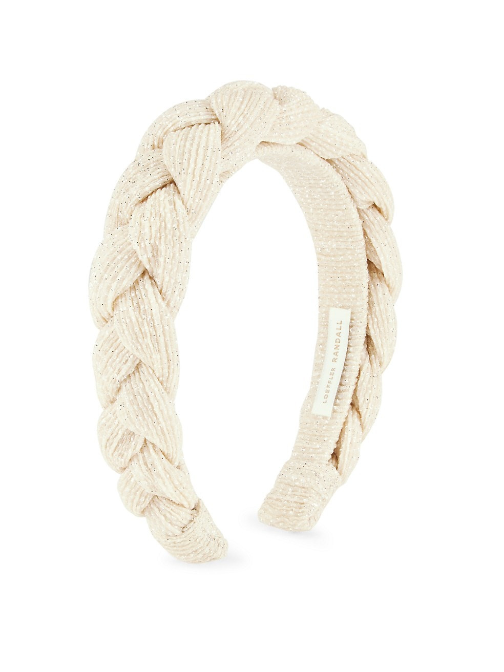 Loeffler Randall Lilac Braided Headband | Saks Fifth Avenue