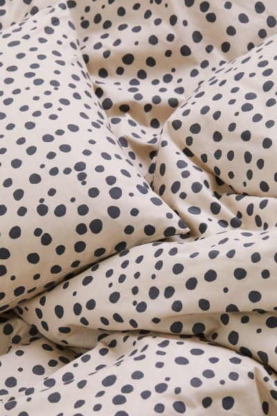 Patterned Twin Duvet Cover Set | H&M (US + CA)