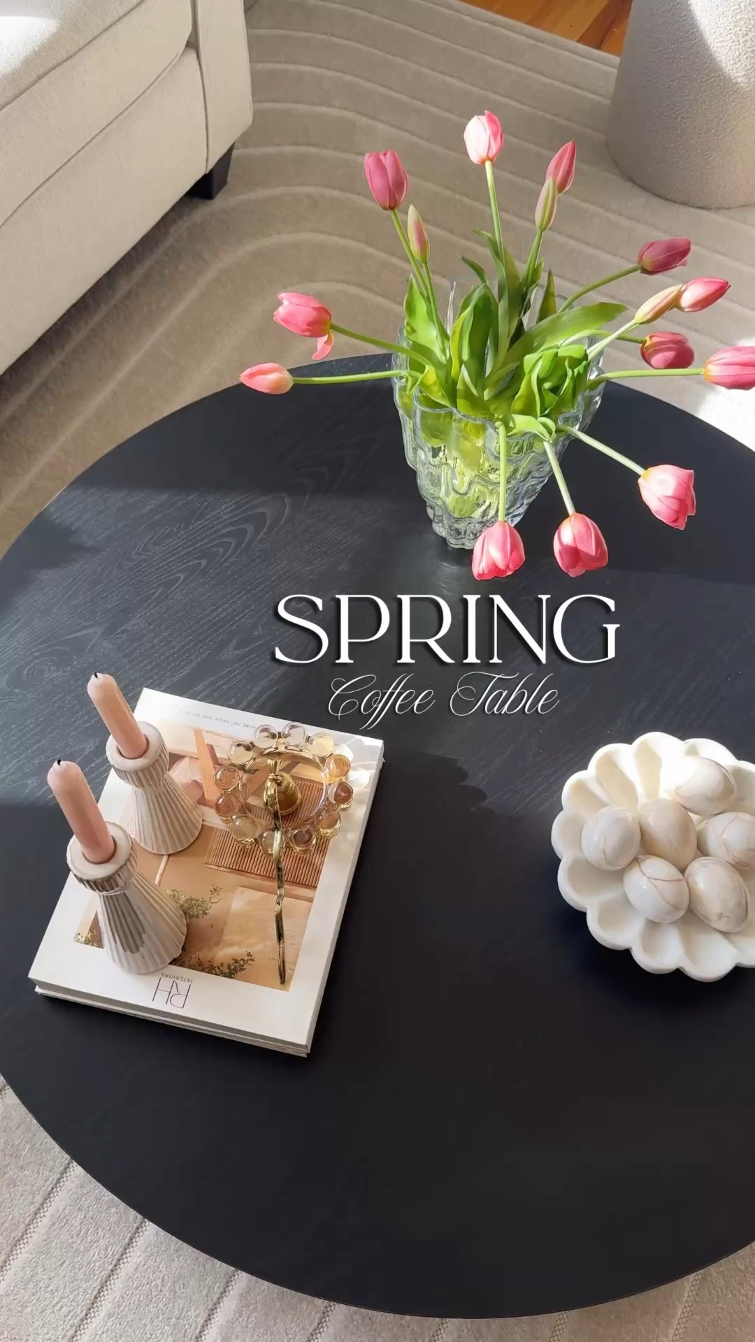 Bringing spring into my living room one detail at a time 🌸✨ Fresh blooms, warm light, and a home that feels peaceful 🤍

Do you decorate your coffee table for spring? 🤍

Comment SHOP below to receive a DM with the link to this post on my LTK ⬇ https://liketk.it/61EYs #ltkfitnessgoals #ltkmomlife #ltkseasonal

#springdecor #coffeetabledecor #springvibes #homedecor #cozyhome #neutraldecor #springhome #livingroomdecor #decorinspo #homesofinstagram

#LTKmorningroutine #LTKdayinmylife #LTKstorytime