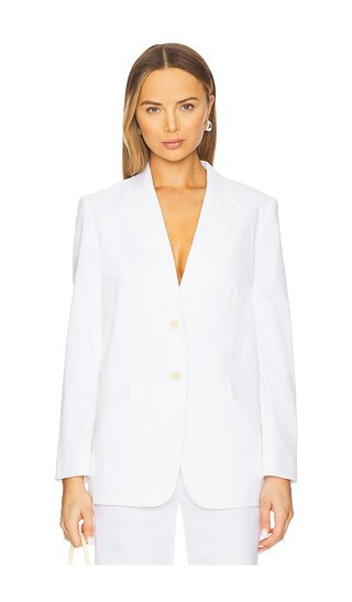 Theory Oversized Blazer in White. - size 0 | Revolve Clothing (Global)