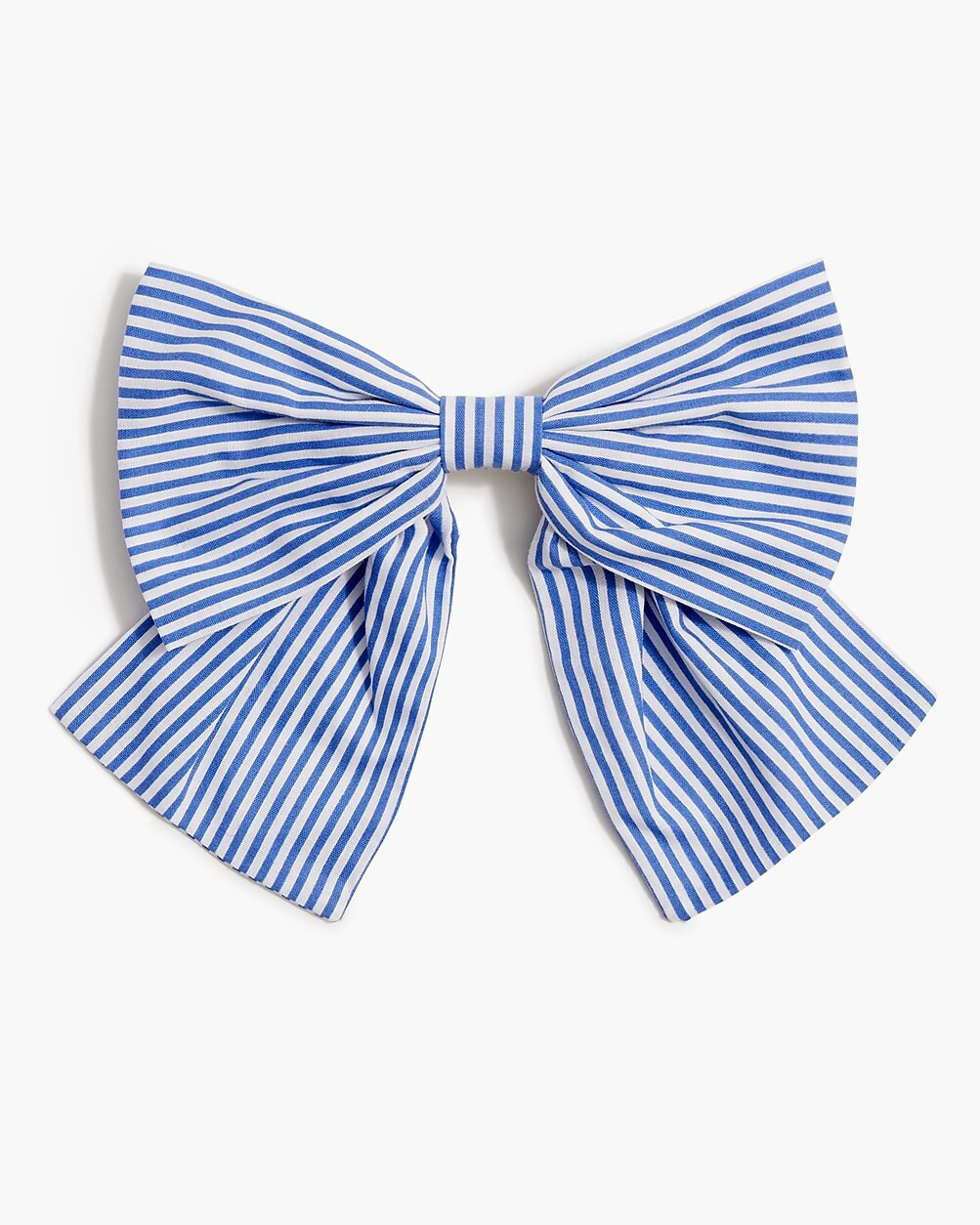Striped bow hair barrette | J.Crew Factory
