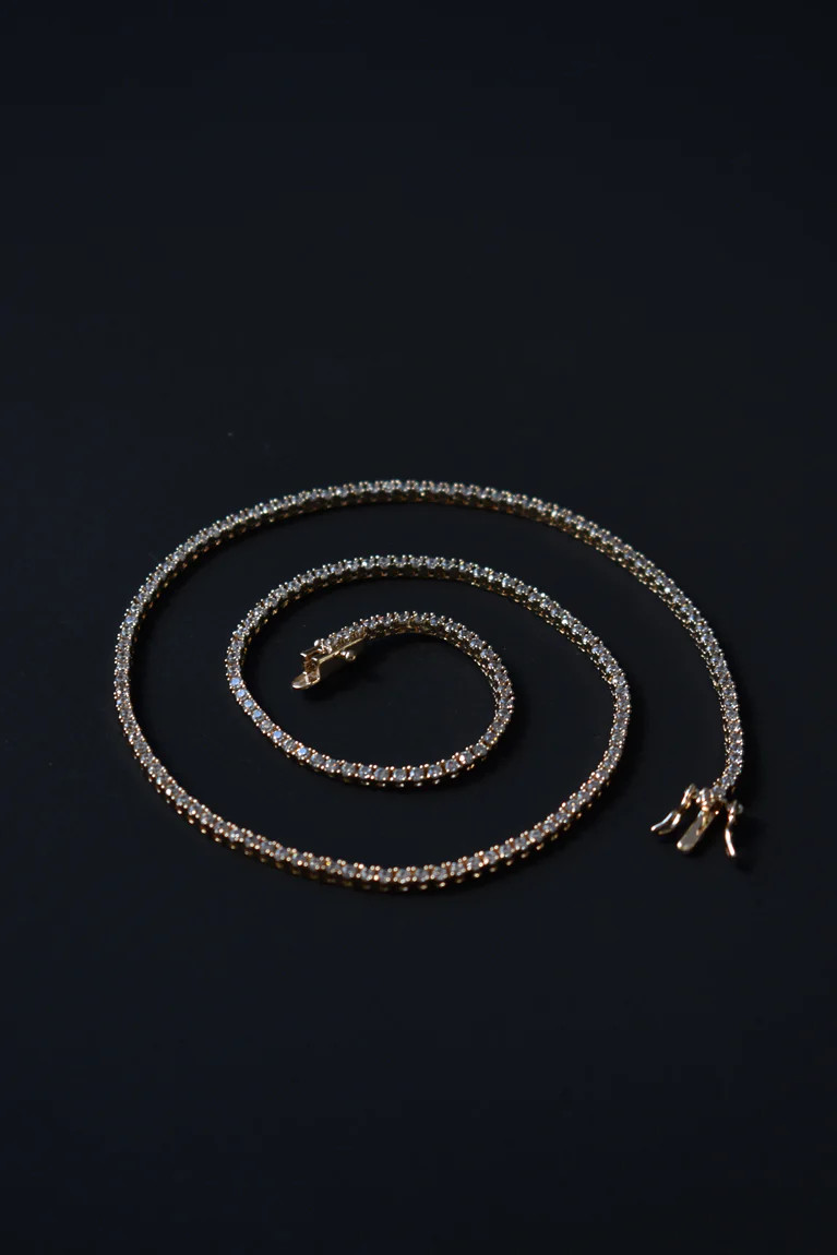 Mini Amina Tennis Bracelet | Lili Claspe