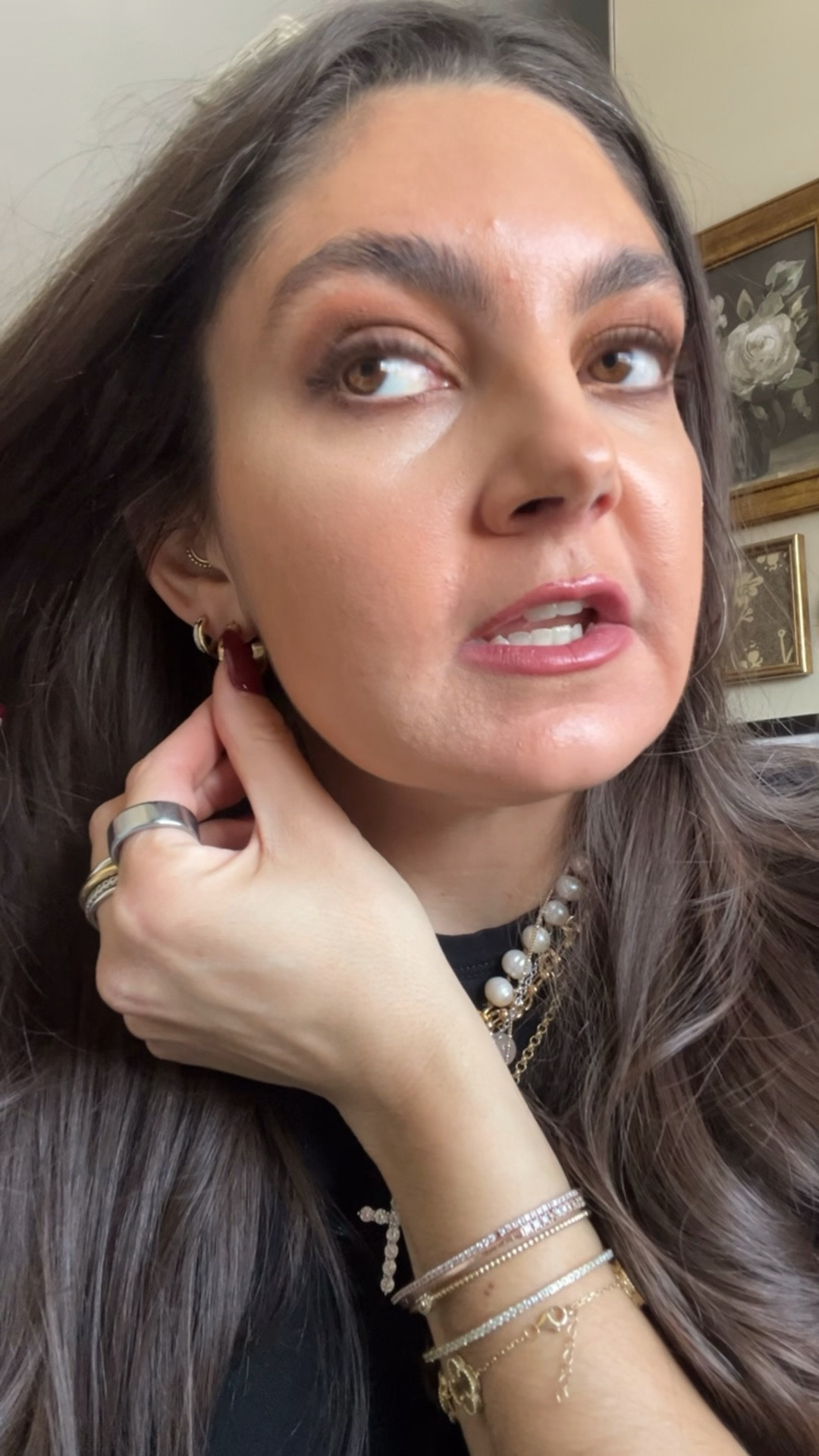 Miranda Frye free earrings with any $100 purchase 