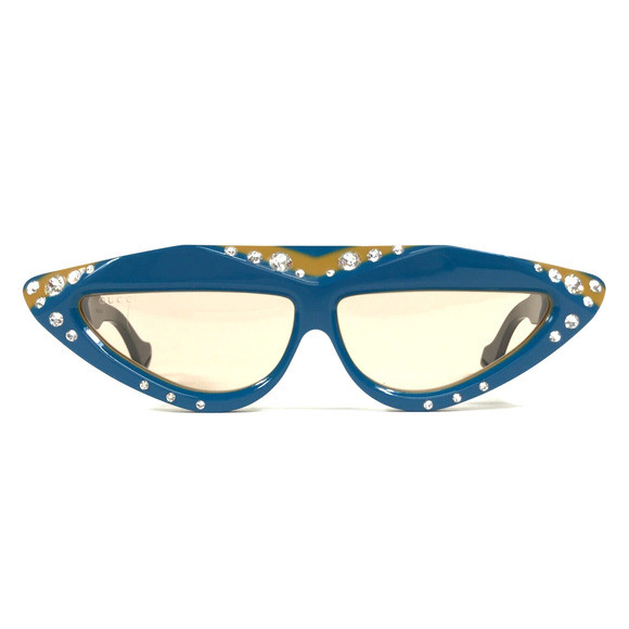 Gucci Sunglasses GG0623S 002 Hollywood Forever Sparkly Crystals Oversized Wide | Poshmark