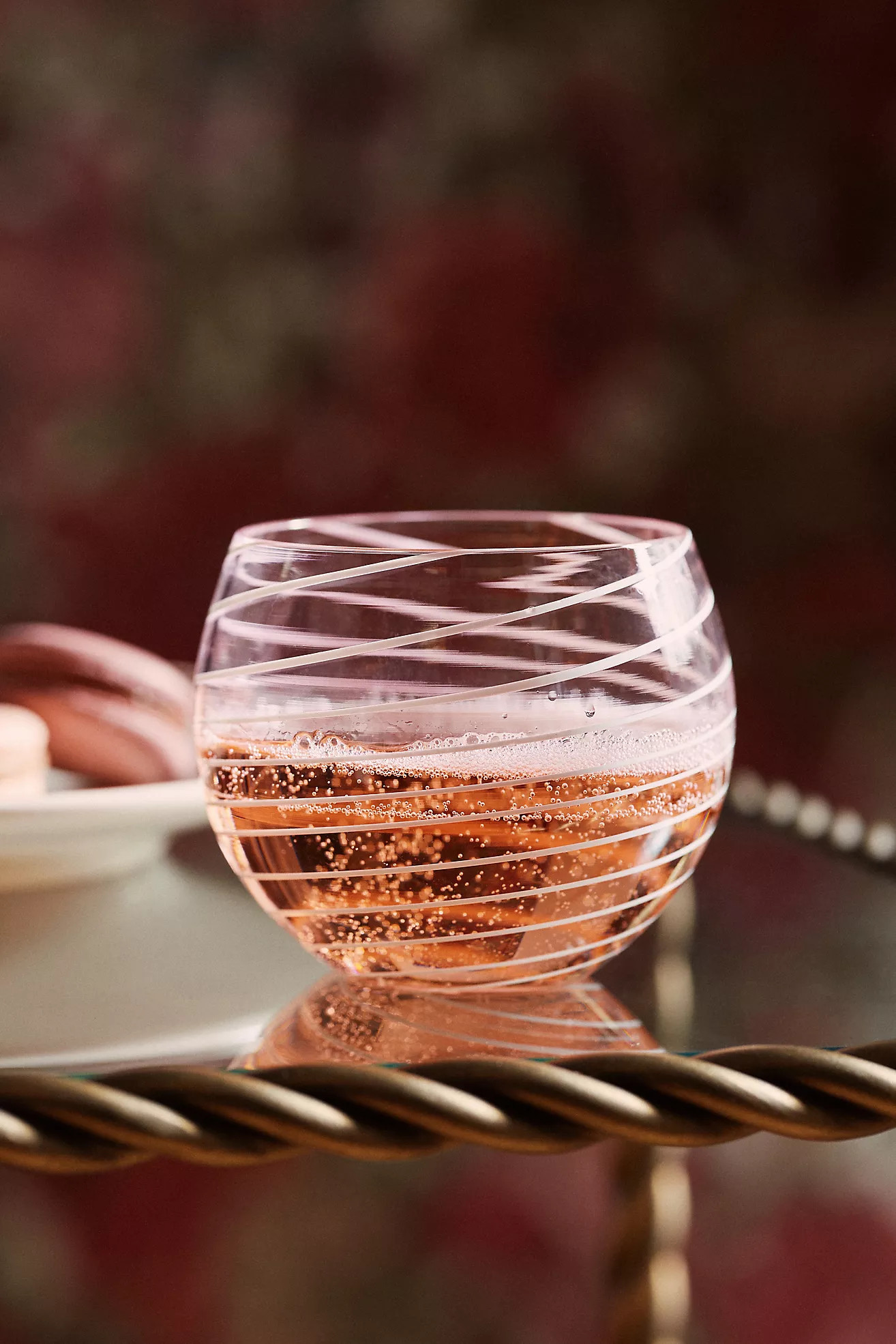Arabesque Stemless Wine Glass | Anthropologie (US)