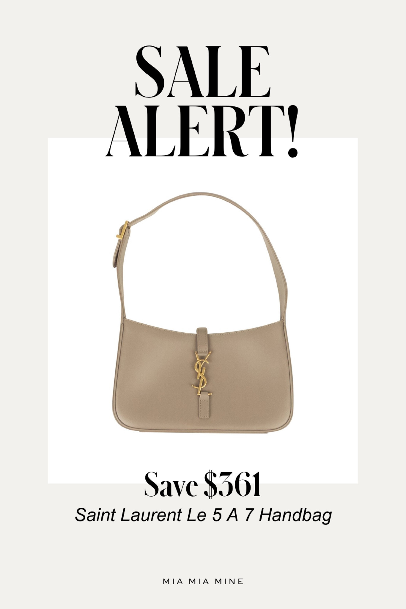 Saint Laurent handbag on sale 
Designer bag Sale 

#LTKitbag #LTKstyletip #LTKsalealert